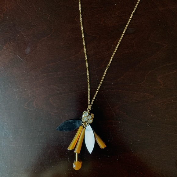 Long statement necklace